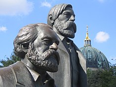 Marx-Engels monument