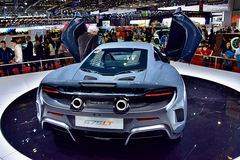 File:McLaren 675 LT(Long Tail) at Geneva 2015 (Ank Kumar) 07.jpg