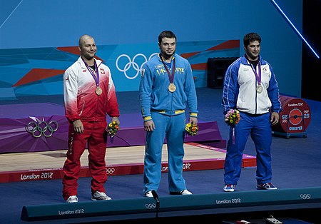 ไฟล์:Medalists Bonk (Bronze),Torokhtiy (Gold), Nasirshelal (Silver).jpg