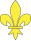 Геральдическая мебель Fleur de lys.svg