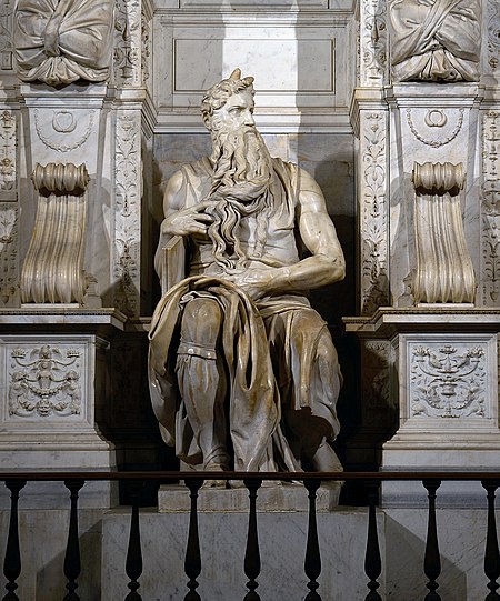 Michelangelo's Moses (Rome)