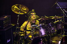 Mikkey Dee took over as Motorhead's drummer in 1992 and remained with the band until Lemmy's death in 2015. Mikkey-dee-03.jpg