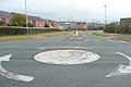 Mini-roundabout on Fiddler's Green Road - geograph.org.uk - 2263344.jpg