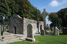 Monasterboice North Church and West Cross West Face 2013 09 27.jpg