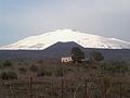 Monte Minardo visto dalla valle del Simeto