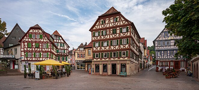 Market place in Mosbach. Photographer: Aristeas