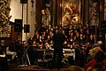 English: Musica Animata choir at Night o Churches in St. Martin Church im Třebíč. Čeština: Sbor Musica Animata na Noci kostelů v kostele sv. MArtina v Třebíči.