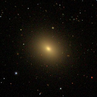 NGC 5343 Elliptical galaxy in the constellation Virgo