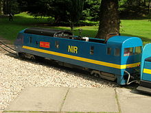 Uncle Frank waiting with a service train. NIR-Frank.JPG