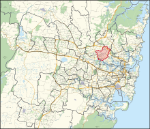NSW Electoral District 2023 - Ryde.svg