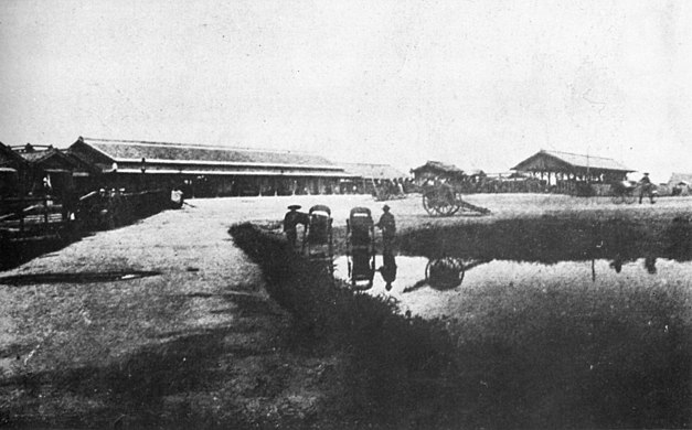 Nagoya Station in 1886