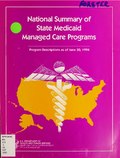 Миниатюра для Файл:National summary of state Medicaid managed care programs (IA nationalsummaryo1995unit).pdf