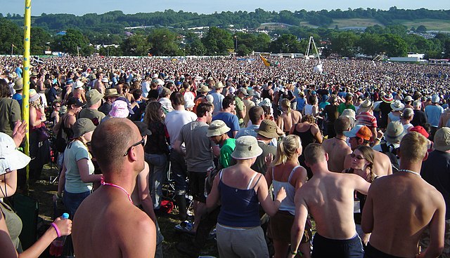 Glastonbury Festival in 2005
