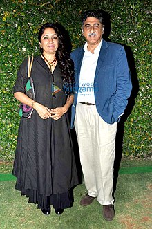 Neena Gupta and Vivek Mehra in 2013 Neena Gupta and Vivek Mehra in 2013.jpg