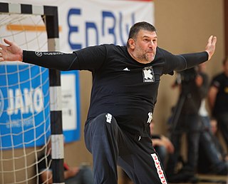 Nenad Puljezević Serbian-Hungarian handball player