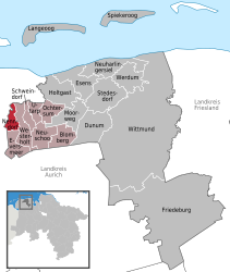 Nenndorf – Mappa