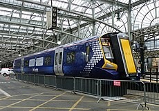 New train mock-up at Glasgow Central - geograph.org.uk - 1300543.jpg