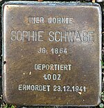 Northeim Stolperstein Sophie Schwabe.jpg