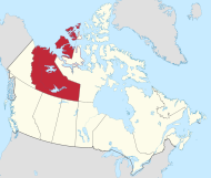 Territoria septentrio-occidentalia (Canada): situs