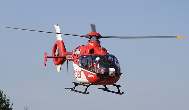 Rettungshubschrauber / Notarzthubschrauber in Sachsen.