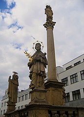 Maria column in Nová Paka