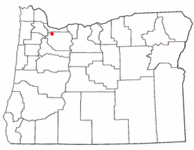 ORMap-doton-Clackamas OR