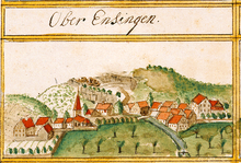 Oberensingen 1683, Forstlagerbuch von Andreas Kieser