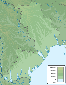 Острів Зміїний. Карта розташування: Одеська область