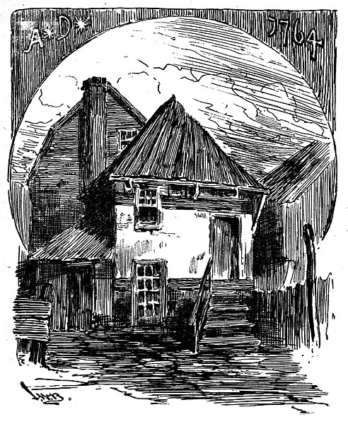 Fort Pitt Blockhouse in 1887