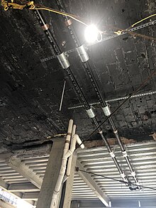 A view of One Times Square's floor plates