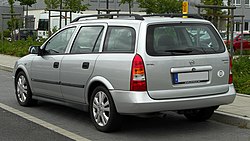 2002-2004 Opel Astra G Caravan (facelift 2002) 1.2 16V (75 Hp)