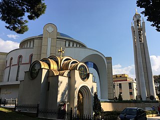 Landmarks in Tirana