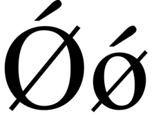 Ø - latin capital letter o with slash - ASCII Code