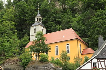 Oybiner mountain church