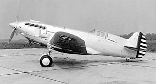 Curtiss YP-37 Experimental fighter aircraft