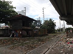 PNR Abad Santos Avenue signal box