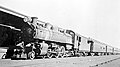 P class at Kalgoorlie in 1935 with the Kalgoorlie Express.