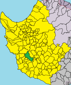 Tsada - Localisation