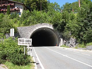 Lueg Pass mountain pass