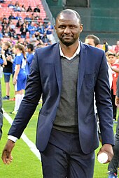 Patrick Vieira was the second head coach Patrick Vieira NYCFC.JPG