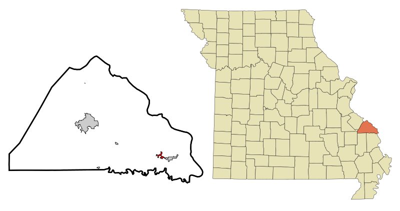 File:Perry County Missouri Incorporated and Unincorporated areas Frohna Highlighted.svg