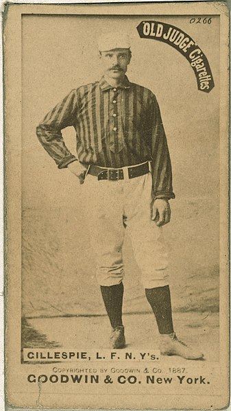 File:Pete Gillespie, New York Giants, baseball card portrait LCCN2007686590.jpg