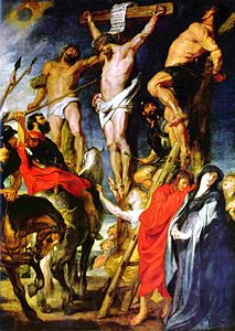 Rubens - Çarmıxa çəkilmə, təxm. 1620, Kral İncəsənət Muzeyi