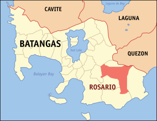 <span class="mw-page-title-main">Rosario, Batangas</span> Municipality in Batangas, Philippines