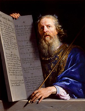 Philippe de Champaigne - Moses Presenting the Tablets of the Law - c. 1648.jpg