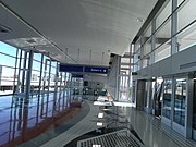 Inside PHX Sky Train Terminal 3 Station.