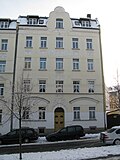 Apartment building in closed development