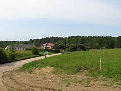 Podlaskie - Czarna Białostocka - Ratowiec - SSW - Droga - v-NNW.JPG