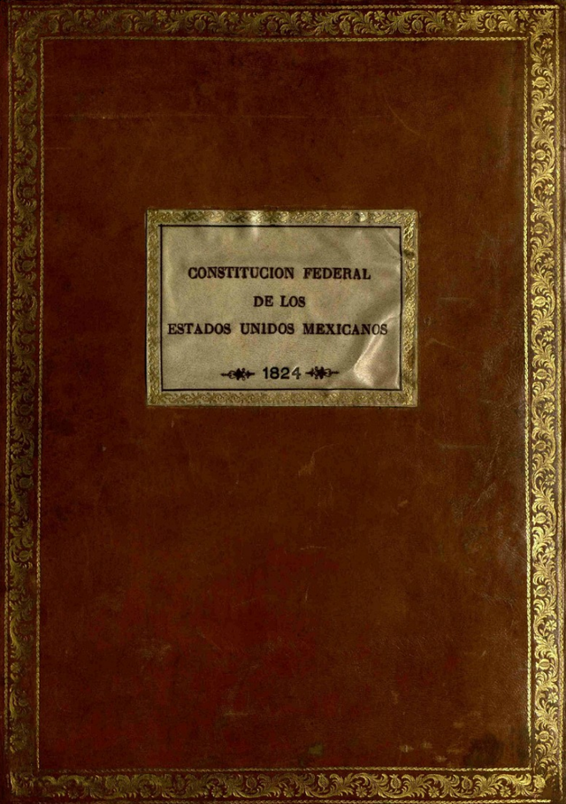 Archivo:Portada Original de la Constitucion de  - Wikipedia, la  enciclopedia libre