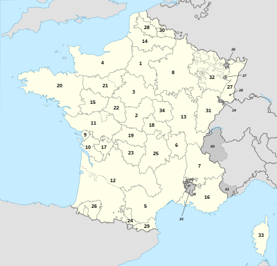 Provincias de Francia